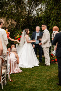 Townsville backyard elopement wedding- photos by Jamie Simmons