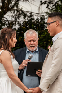 Townsville backyard elopement wedding- photos by Jamie Simmons