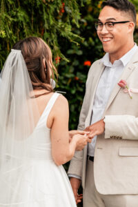 Townsville backyard elopement wedding- photos by Jamie Simmons