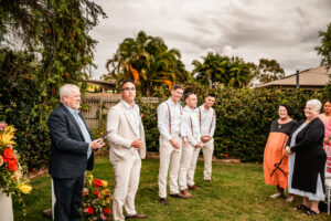 Townsville backyard elopement wedding- photos by Jamie Simmons